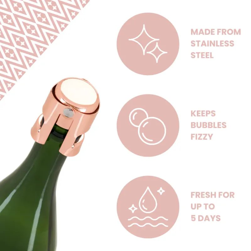 Champagne Stopper - Rosegull