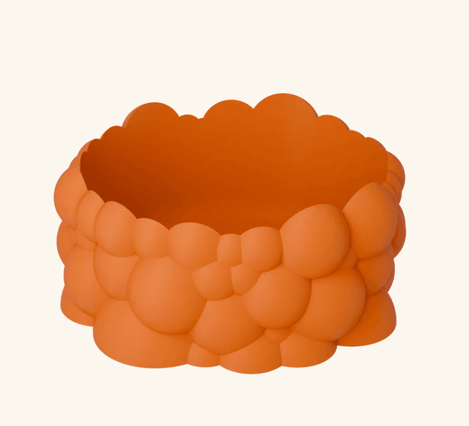 Hovedbilde Bubble skål small - orange