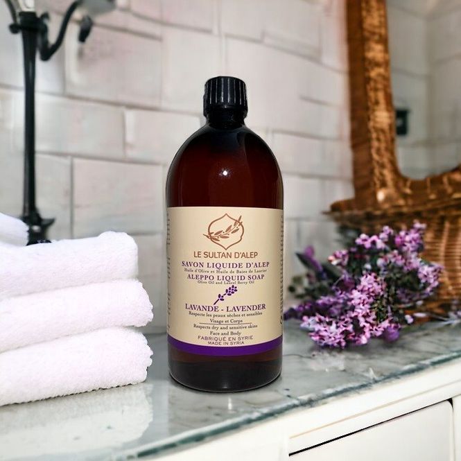 Hovedbilde Aleppo Såpe refill - Lavendel 