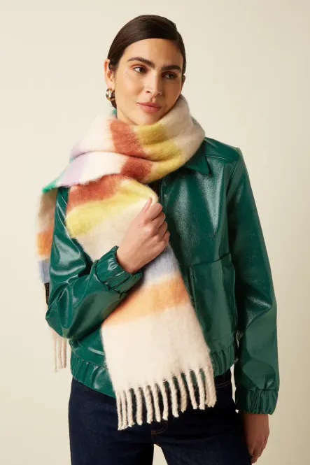 Hovedbilde Striped Skjerf - Multi Color
