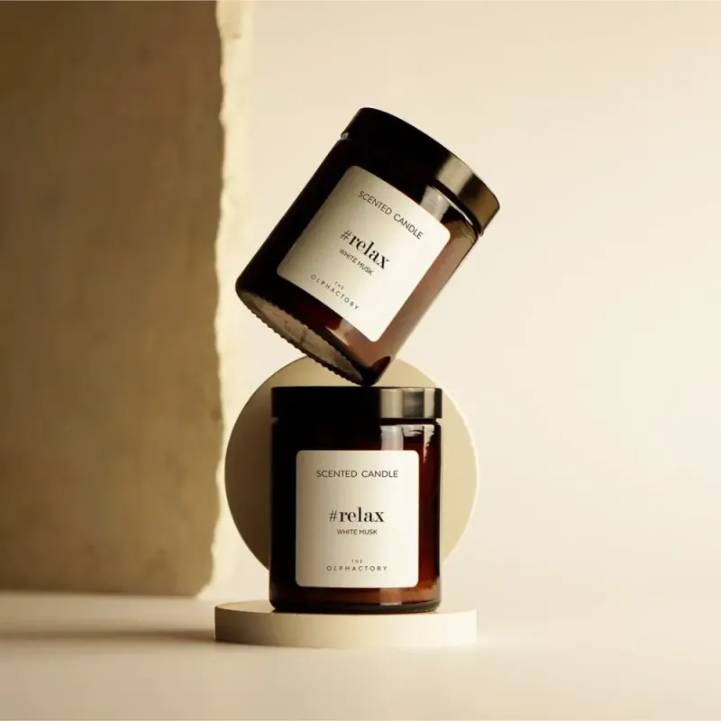 Relax Duftlys – white musk